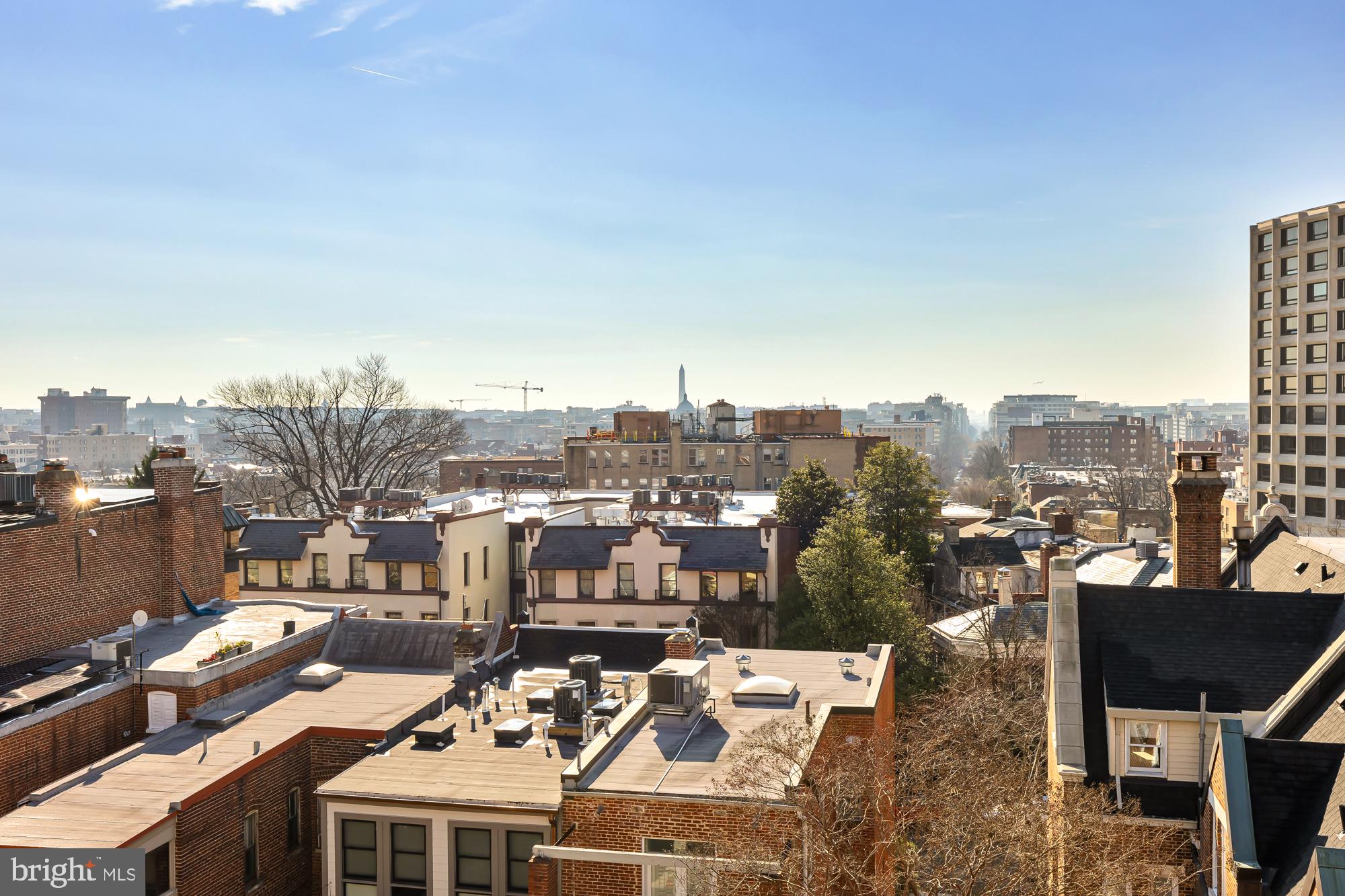 1860 California Street Northwest, Unit 403 Washington, DC 20009 - Photo 42 of 52 Direct view of the Washington Monument