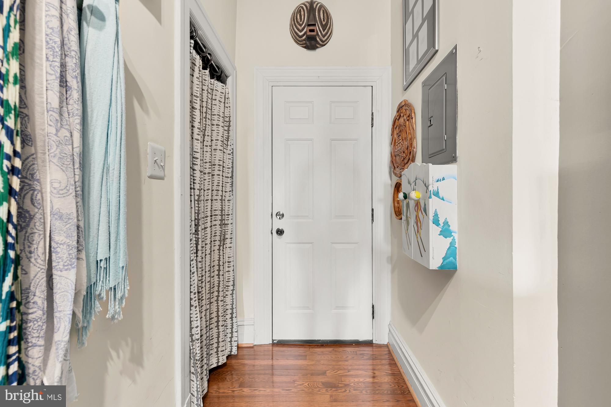 1860 California Street Northwest, Unit 403 Washington, DC 20009 - Photo 5 of 52 Front door and gallery wall
