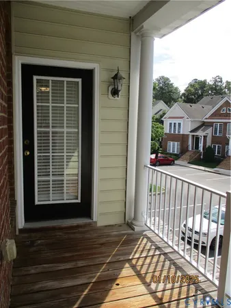 a view of a house with a window