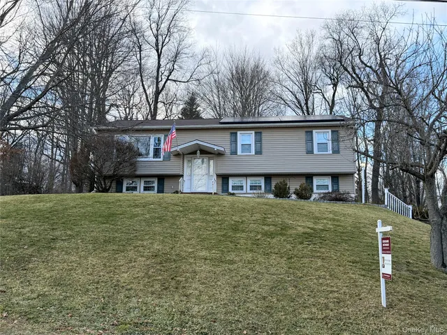 a view balcony with a yard