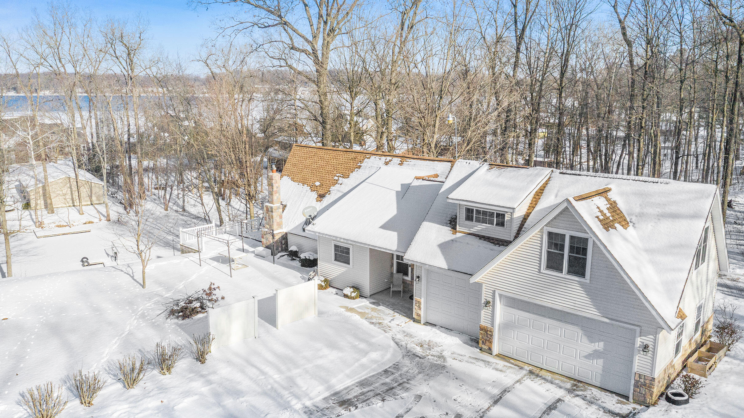 11032 Corey Lake Road Three Rivers, MI 49093 - Photo 29 of 40 View from West