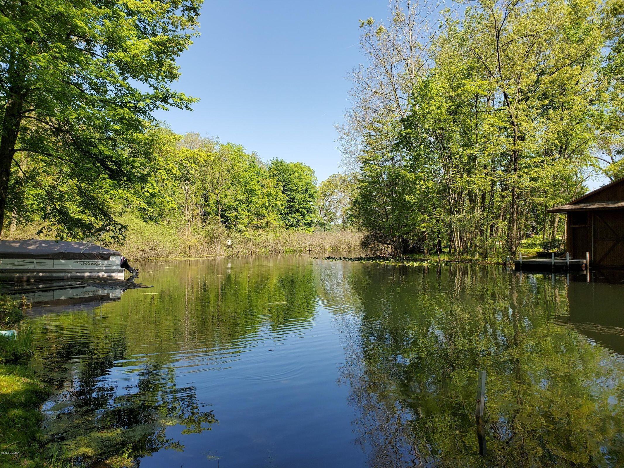 11032 Corey Lake Road Three Rivers, MI 49093 - Photo 35 of 40 Channel to main lake