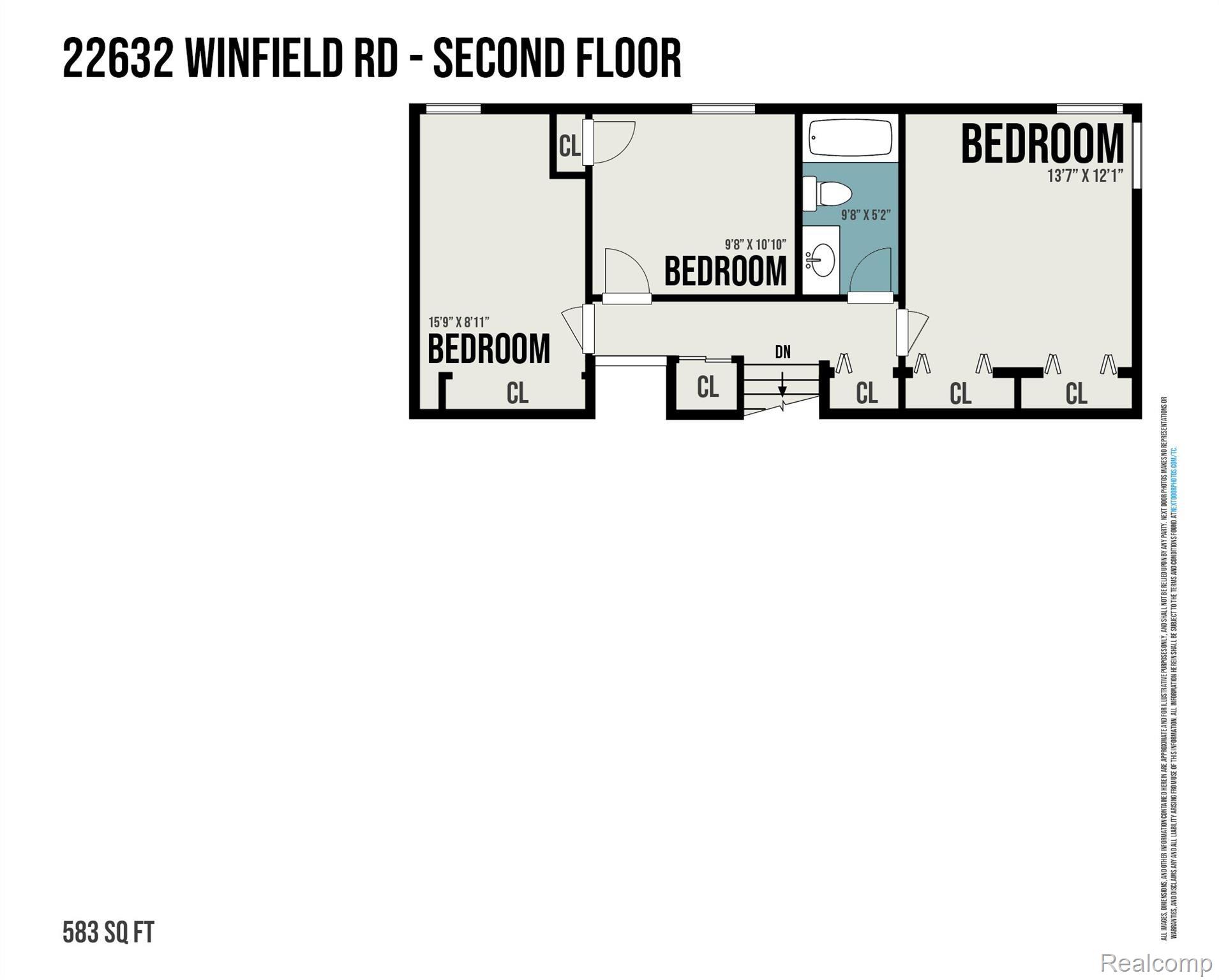 22632 Winfield Road Novi, MI 48375 - Photo 26 of 29 Second Floor.jpg