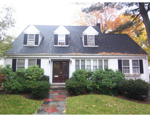 50 Olde Field Road Newton, MA 02459 - Photo 1 of 1 a front view of a house with garden