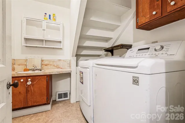 a view of an front door