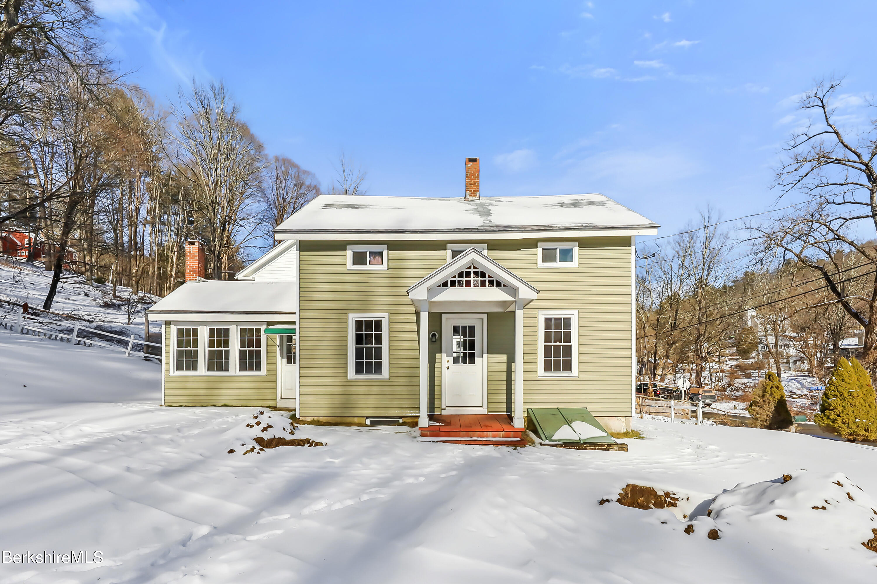 77 Clayton Mill River Road New Marlborough, MA 01244 - Photo 1 of 16 a view of a house with a outdoor space