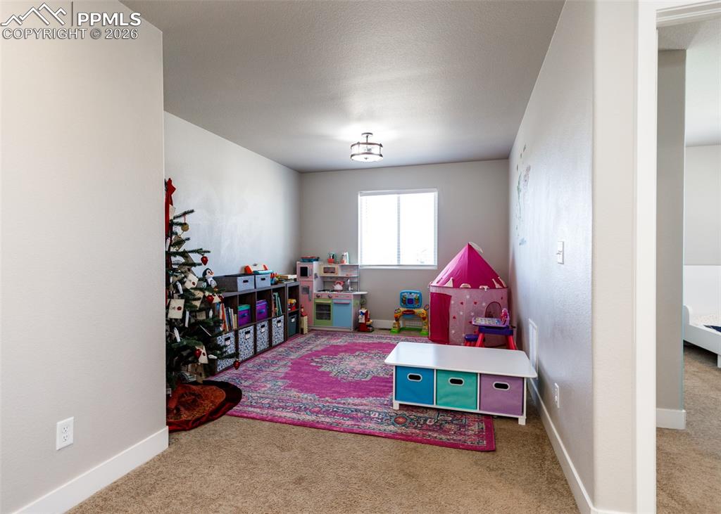 12653 Granite Ridge Drive Peyton, CO 80831 - Photo 41 of 50 a living room with lots of furniture and a lamp