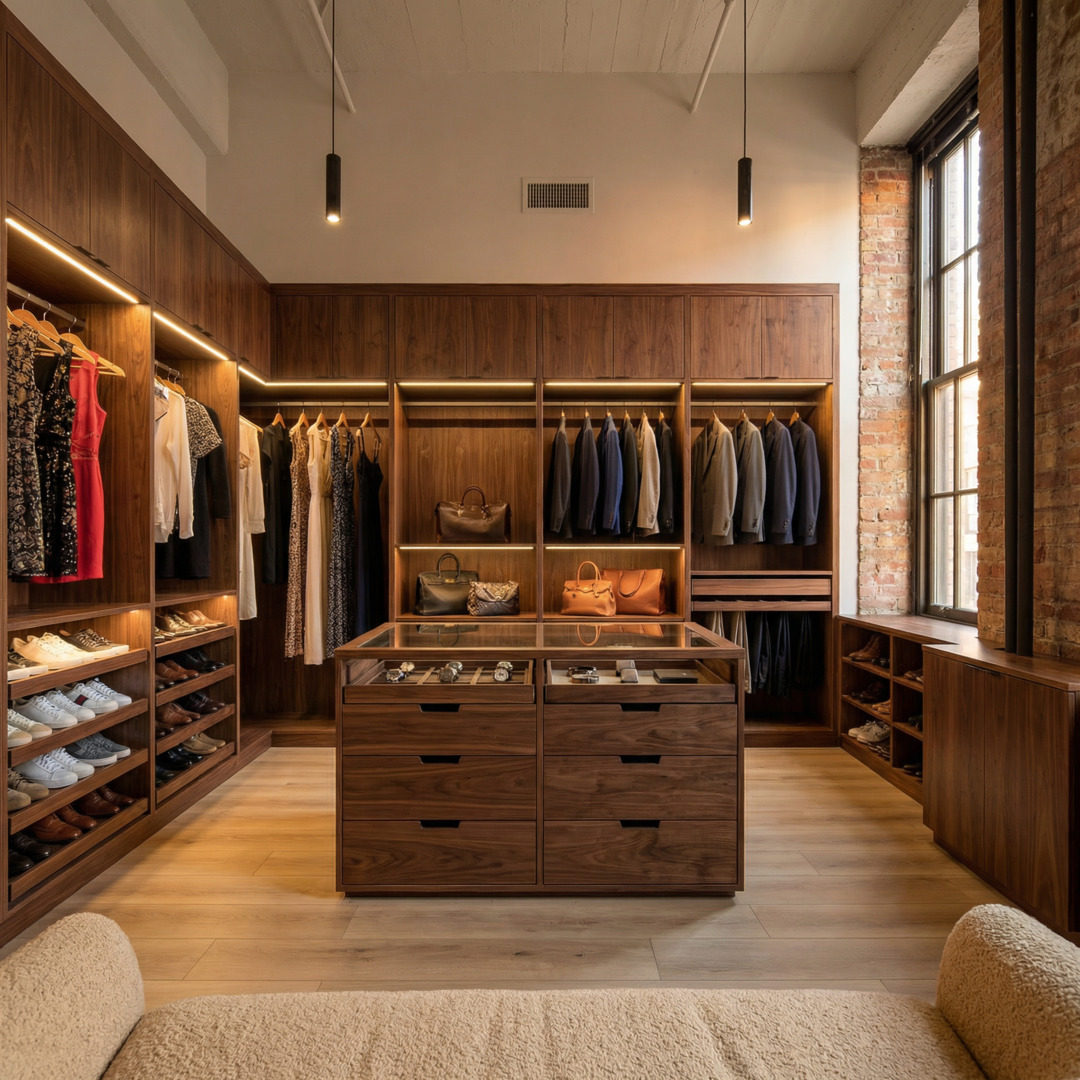 727 South Dearborn Street, Unit 211 Chicago, IL 60605 - Photo 11 of 34 a view of walk in closet with clothes and shoes