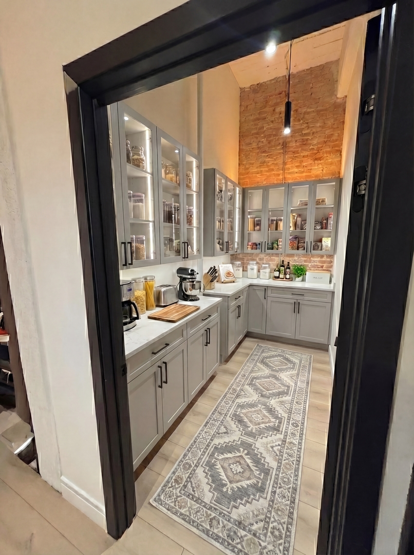 727 South Dearborn Street, Unit 211 Chicago, IL 60605 - Photo 34 of 34 a large white kitchen with a large window