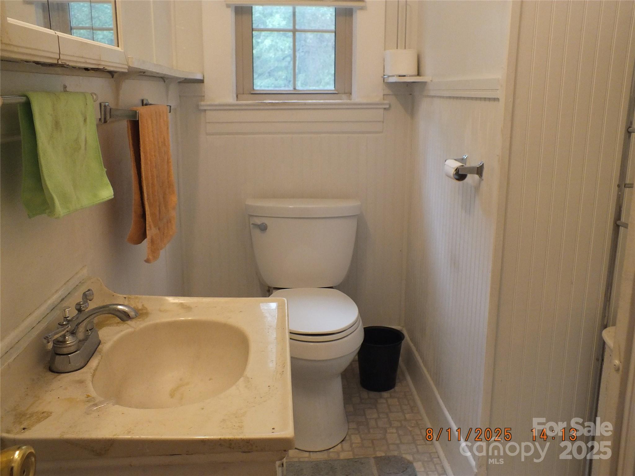 5034 State Rd S-29-20 Heath Springs, SC 29058 - Photo 21 of 43 a bathroom with a toilet and a sink