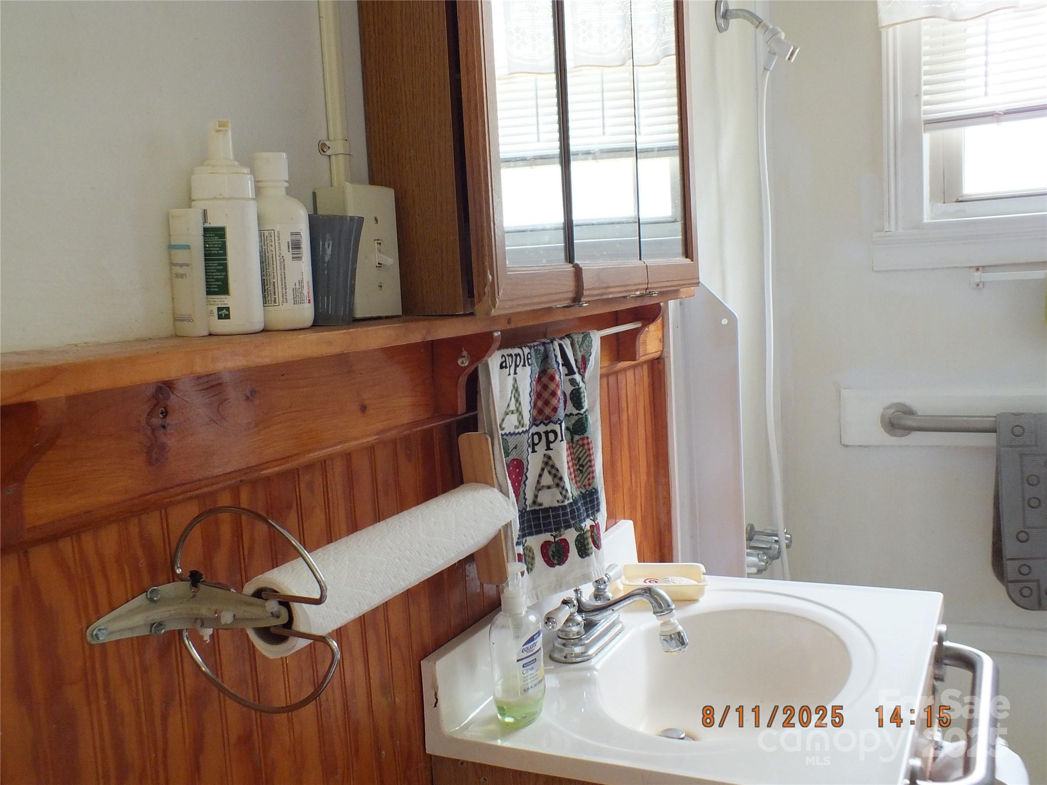5034 State Rd S-29-20 Heath Springs, SC 29058 - Photo 26 of 43 a bathroom with a sink and a mirror