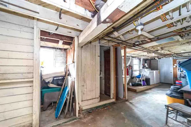 a view of room with gym equipment