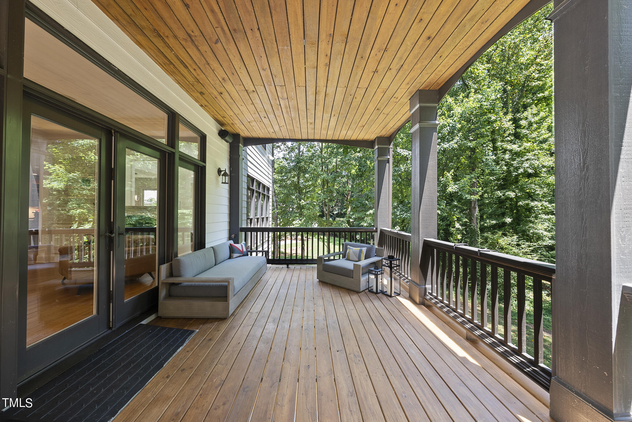 8412 Norman Estates Way Raleigh, NC 27613 - Photo 64 of 77 Main Level balcony off of Family room