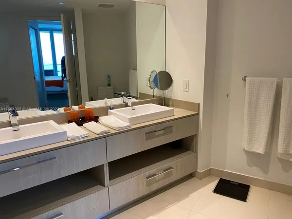 a close up of a bathtub