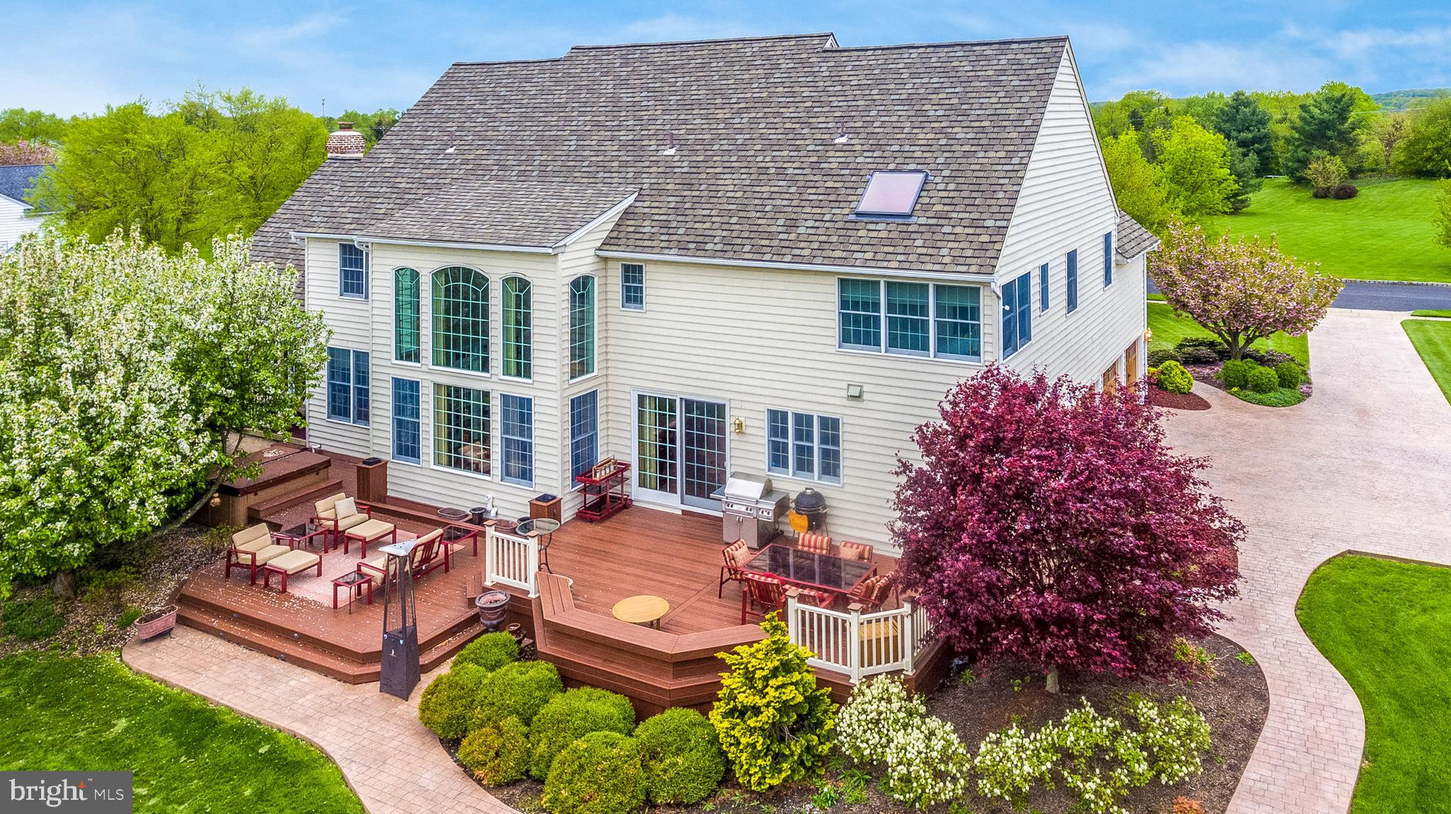 4548 Ridgetop Road Doylestown, PA 18902 - Photo 2 of 41 Exterior rear with solid vinyl decking