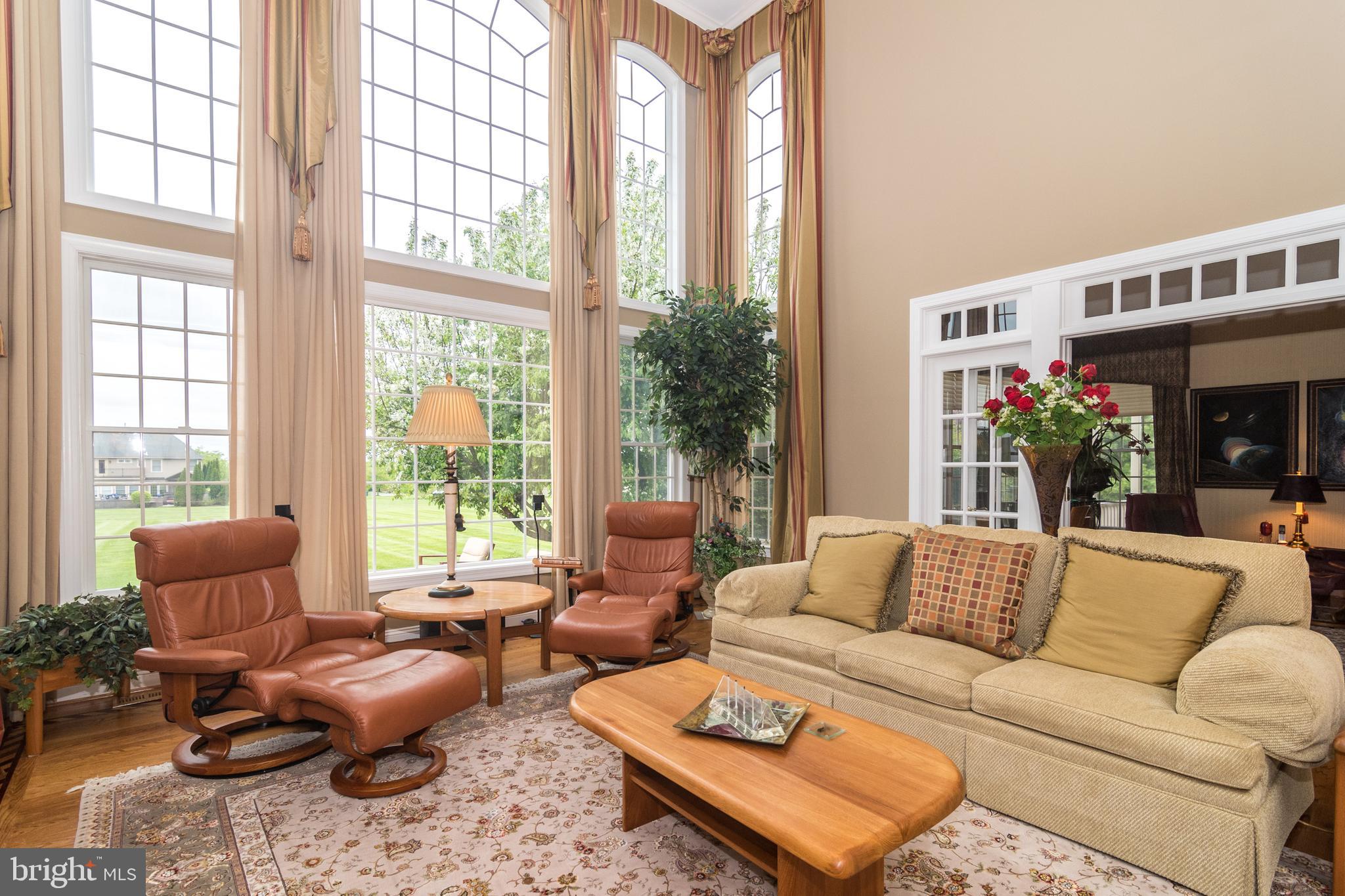 4548 Ridgetop Road Doylestown, PA 18902 - Photo 3 of 41 Two story family room with walls of windows