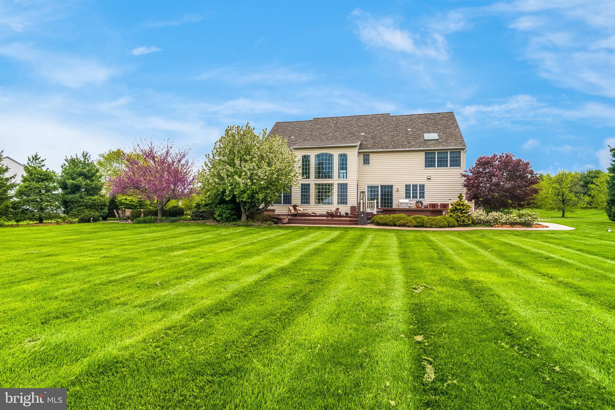 4548 Ridgetop Road Doylestown, PA 18902 - Photo 36 of 41 Level, lush rear yard is 300 feet deep