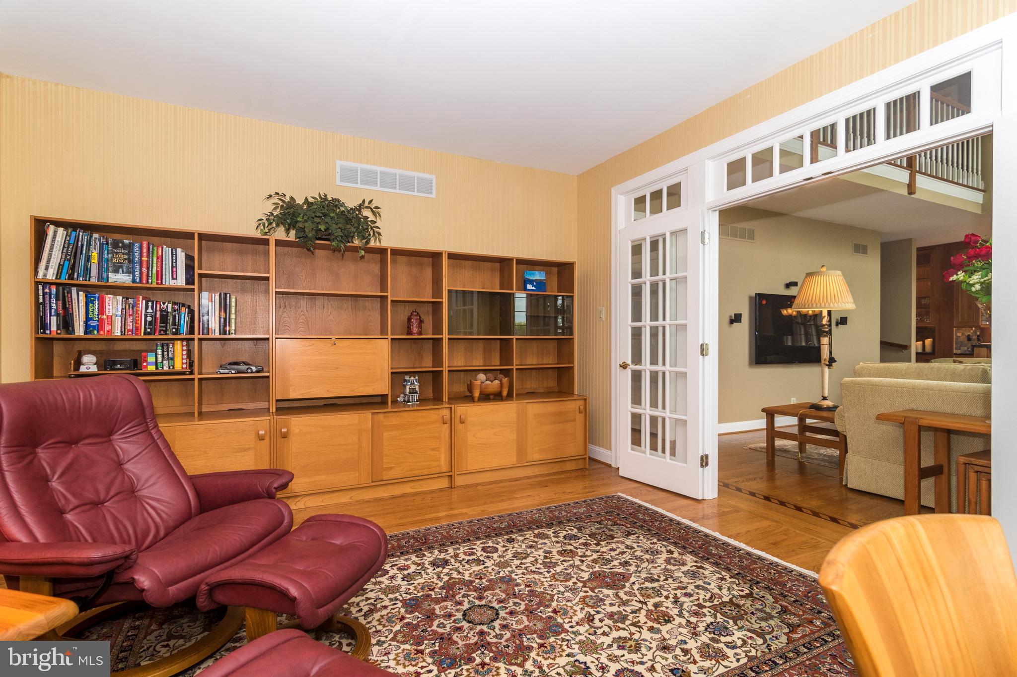 4548 Ridgetop Road Doylestown, PA 18902 - Photo 10 of 41 French doors open to two story family room