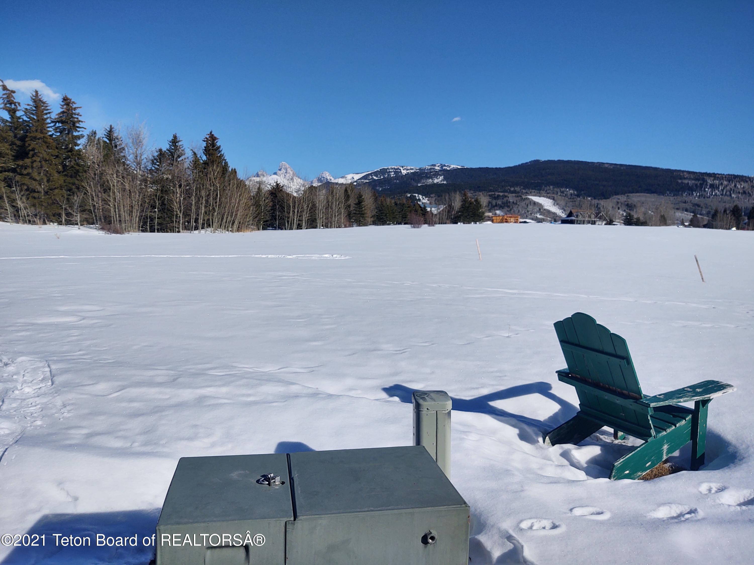 445 Targhee Towne Road Alta, WY 83414 - Photo 6 of 16 SW corner Teton View Winter