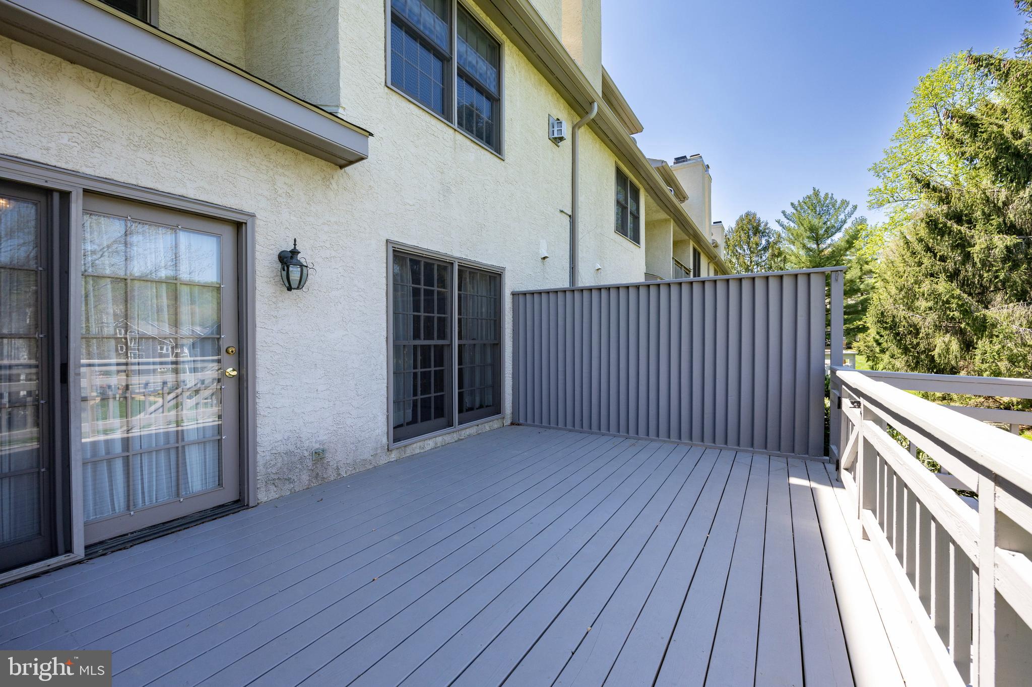 224 Cambridge Chase Exton, PA 19341 - Photo 35 of 40 Private deck off Breakfast area thru French Doors