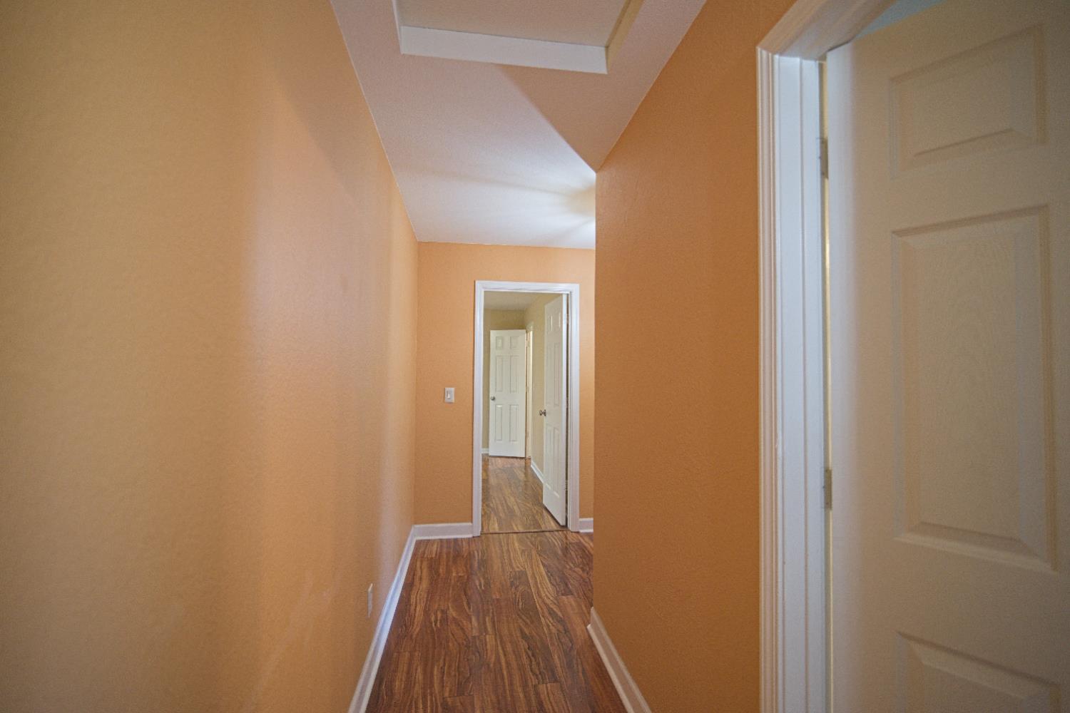 33072 Black Mountain Road Tollhouse, CA 93667 - Photo 17 of 45 a view of a hallway with wooden floor