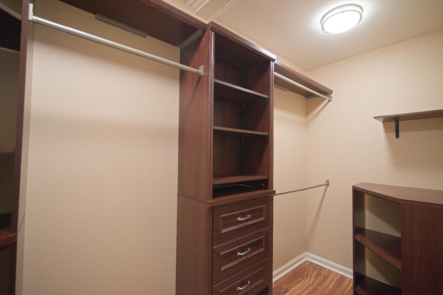 33072 Black Mountain Road Tollhouse, CA 93667 - Photo 24 of 45 a view of walk in closet with empty racks