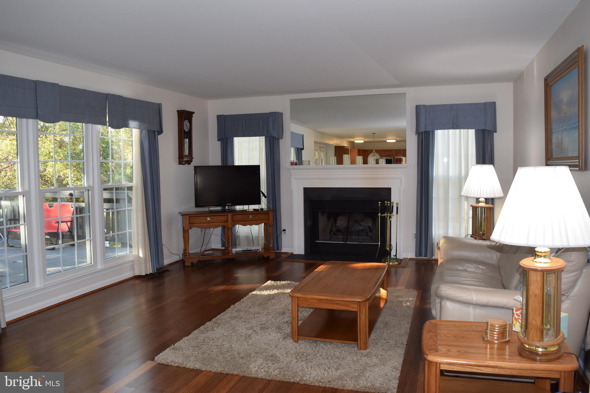 8198 Barnwood Road Manassas, VA 20110 - Photo 3 of 48 Family Room w Wood Burning Fireplace