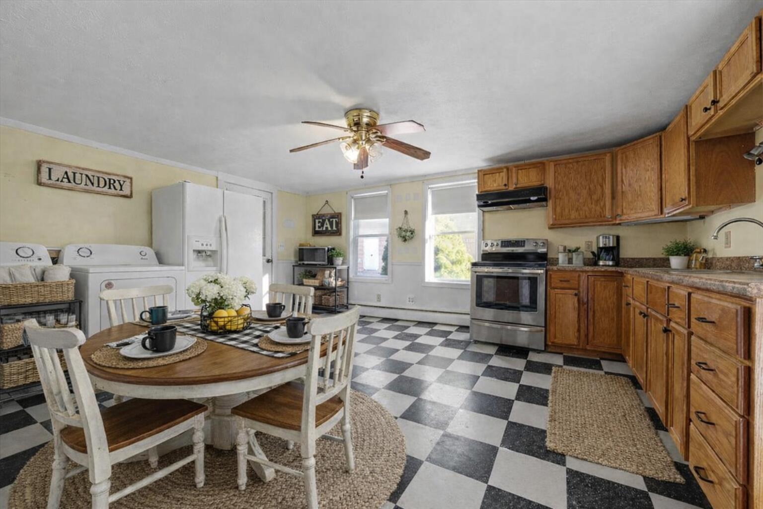 10-12 Maple Street Biddeford, ME 04005 - Photo 23 of 41 Bright kitchen and dining space