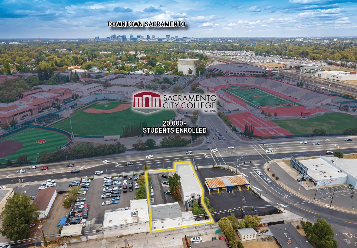 2226 Sutterville Road Sacramento, CA 95822 - Photo 2 of 13 an aerial view of a