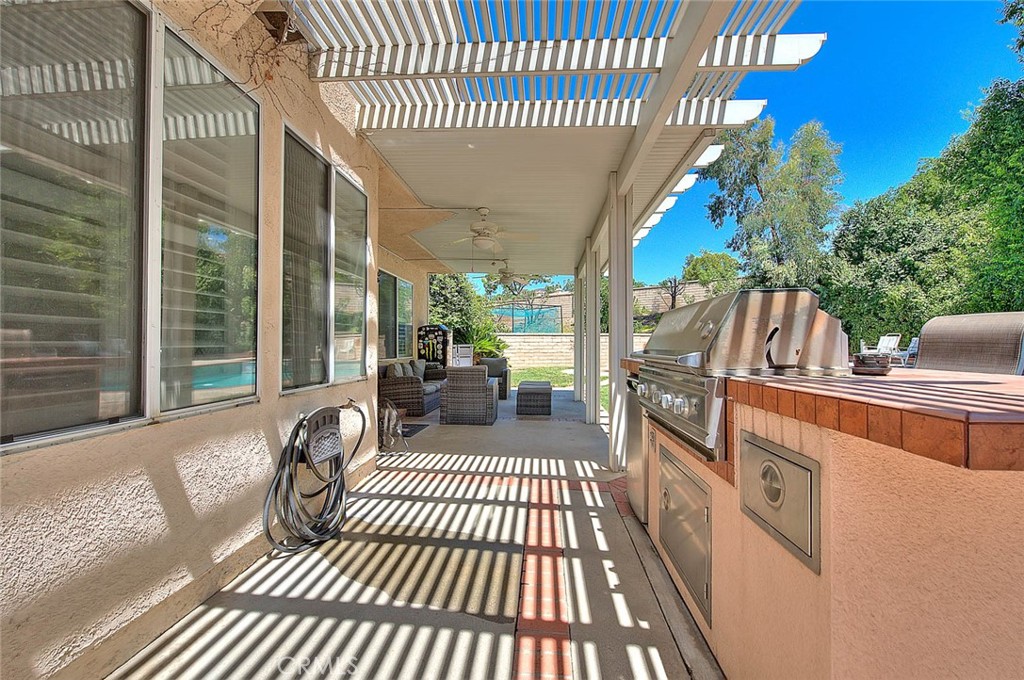 28832 Harwick Drive Highland, CA 92346 - Photo 57 of 62 a view of a porch with furniture