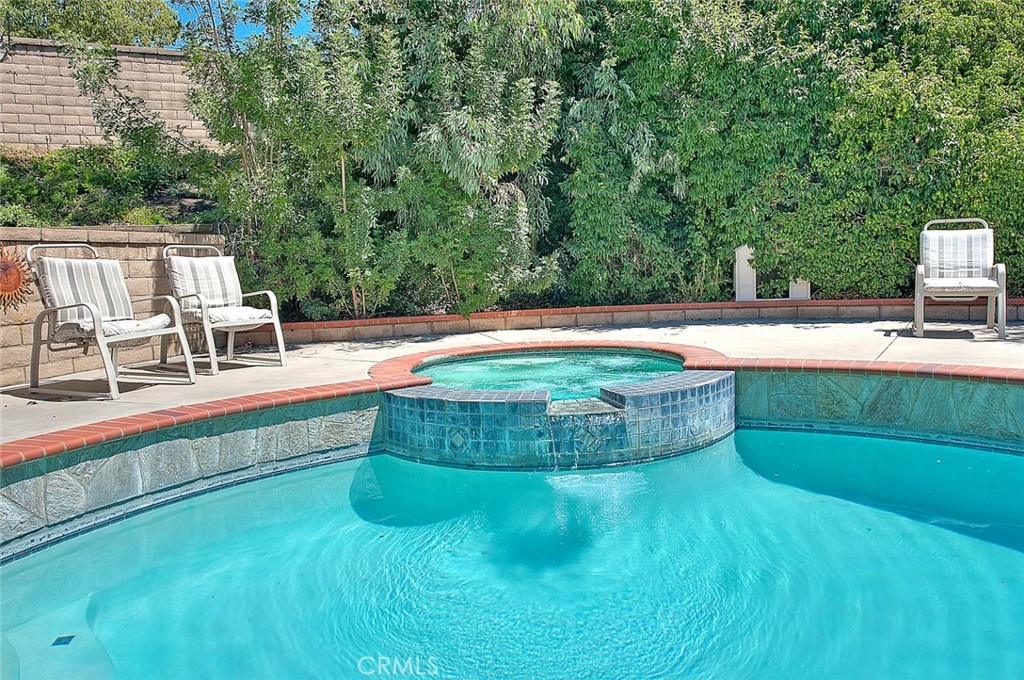 28832 Harwick Drive Highland, CA 92346 - Photo 62 of 62 a view of a swimming pool with a lounge chairs