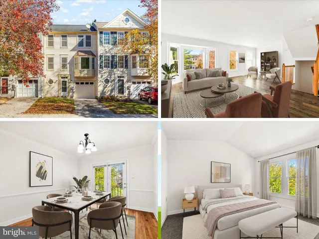 a view of living room and dining room