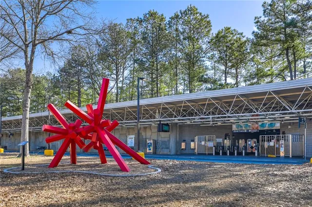 a view of a sign board