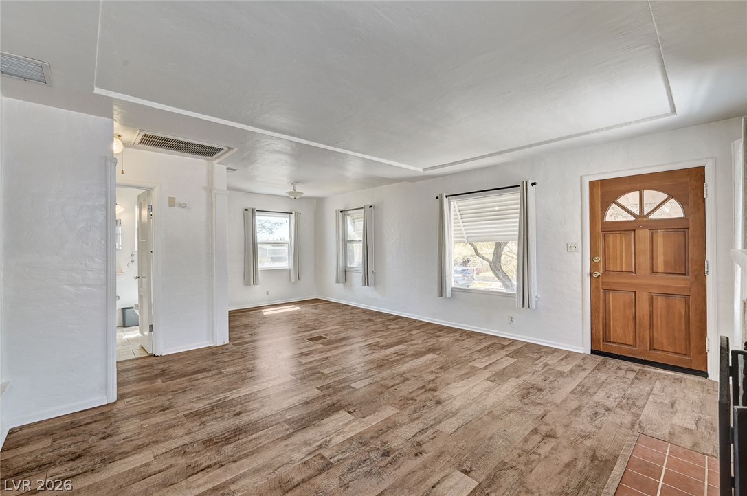 629 L Avenue Boulder City, NV 89005 - Photo 9 of 46 Dark wood-style flooring and baseboards