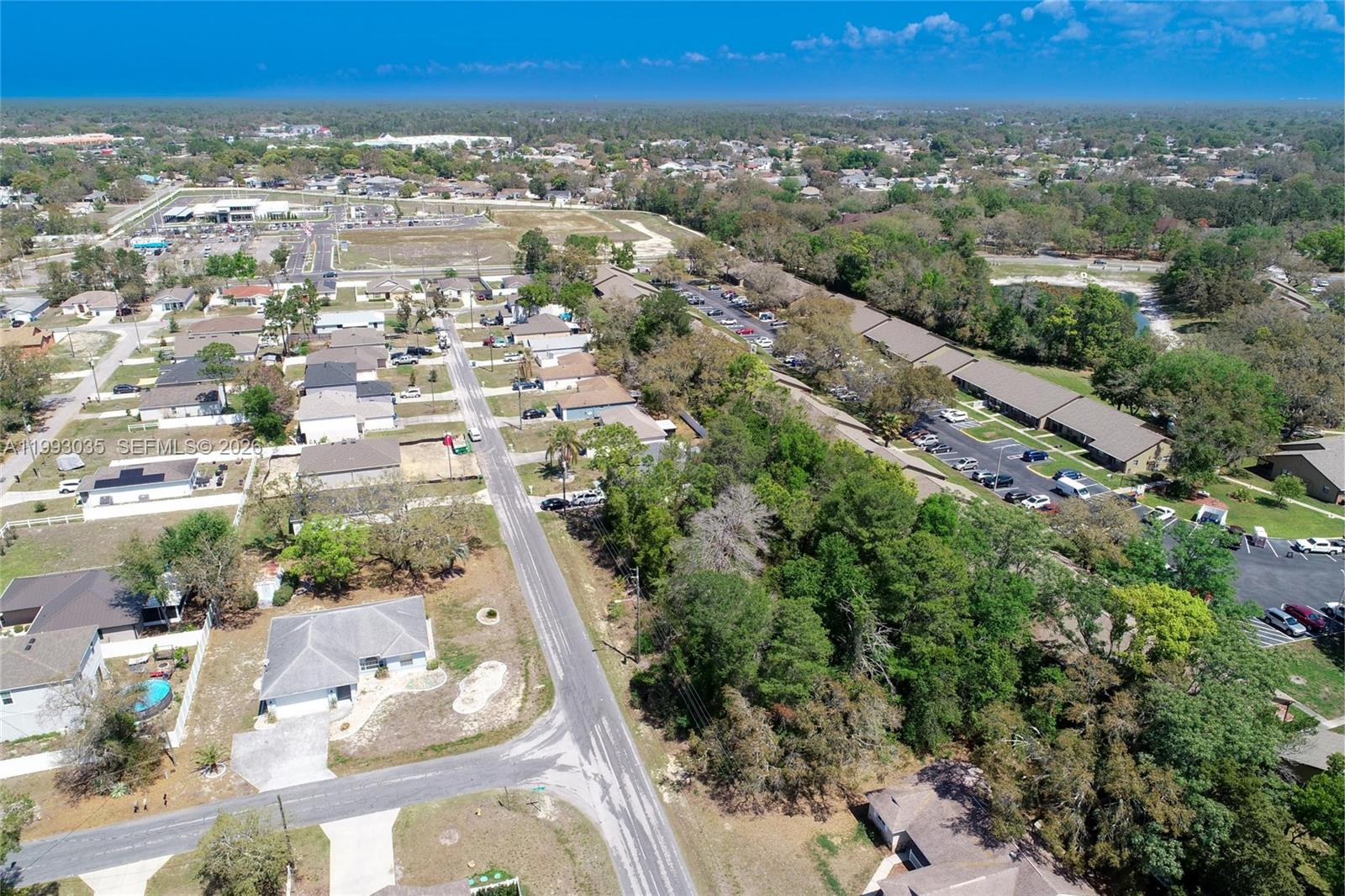 1 Tomahawk Avenue Spring Hill, FL 34606 - Photo 17 of 20 an aerial view of multiple house