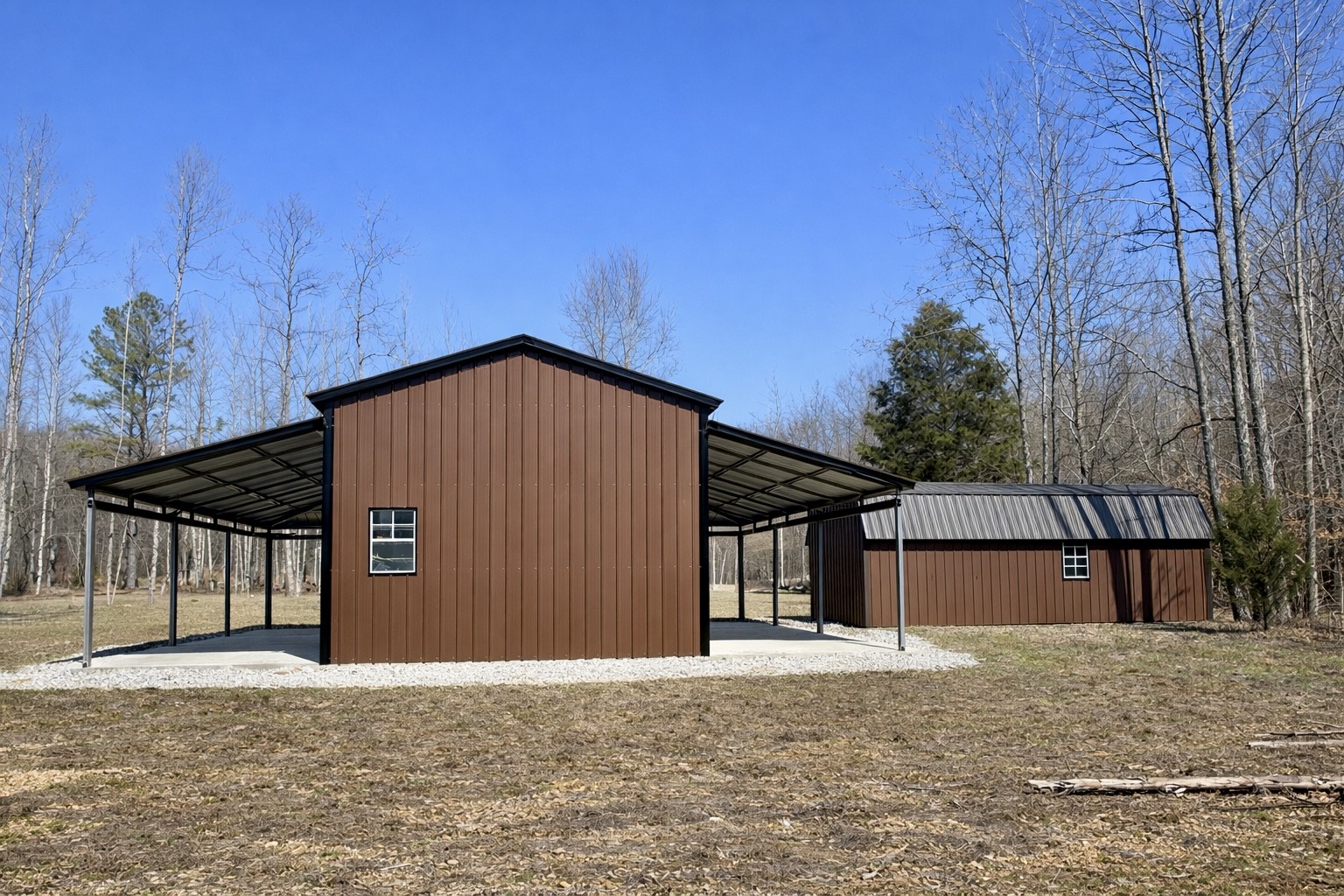 664 Russ Valley Road Lobelville, TN 37097 - Photo 21 of 57 a view of backyard of house