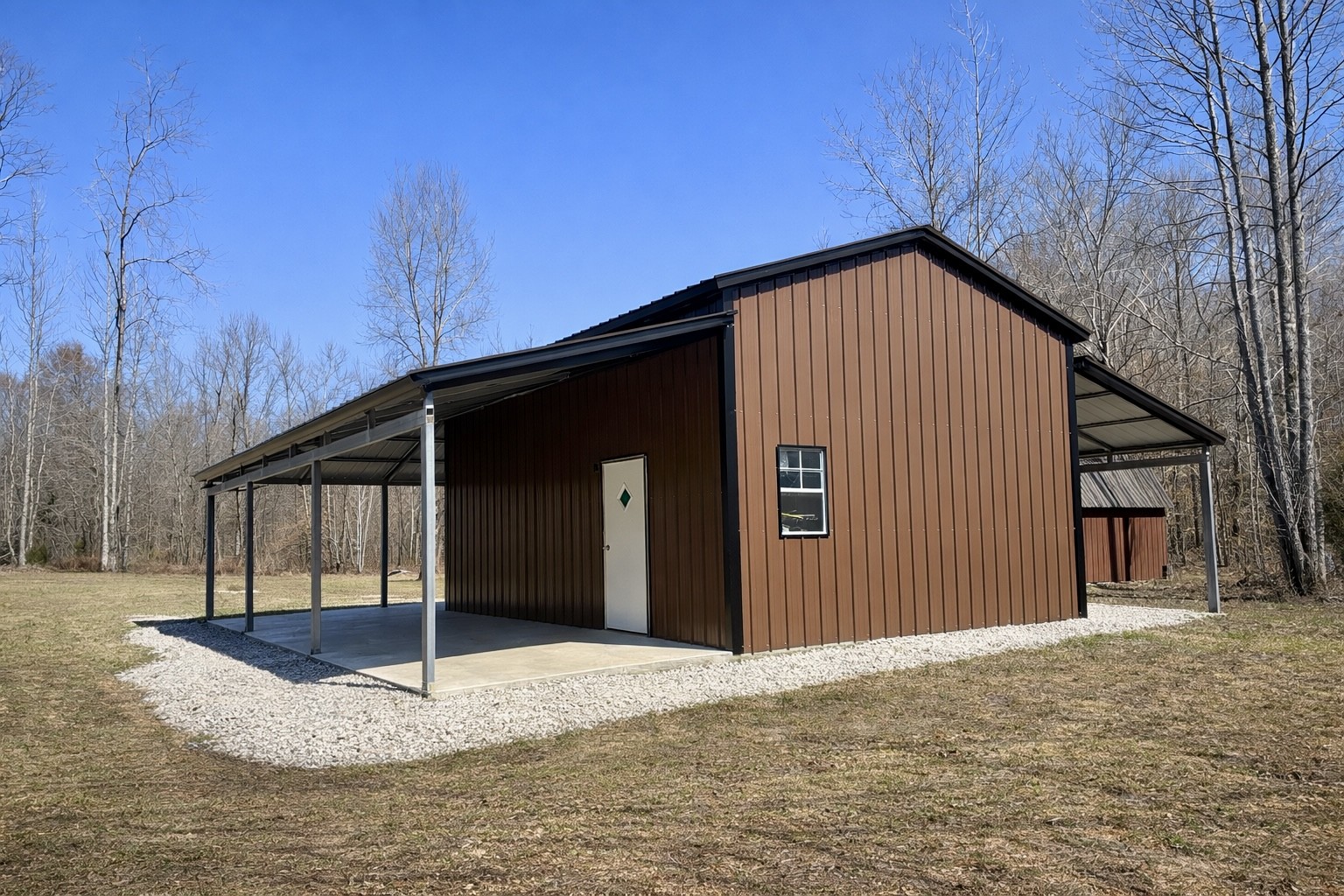664 Russ Valley Road Lobelville, TN 37097 - Photo 22 of 57 a view of a house with a backyard