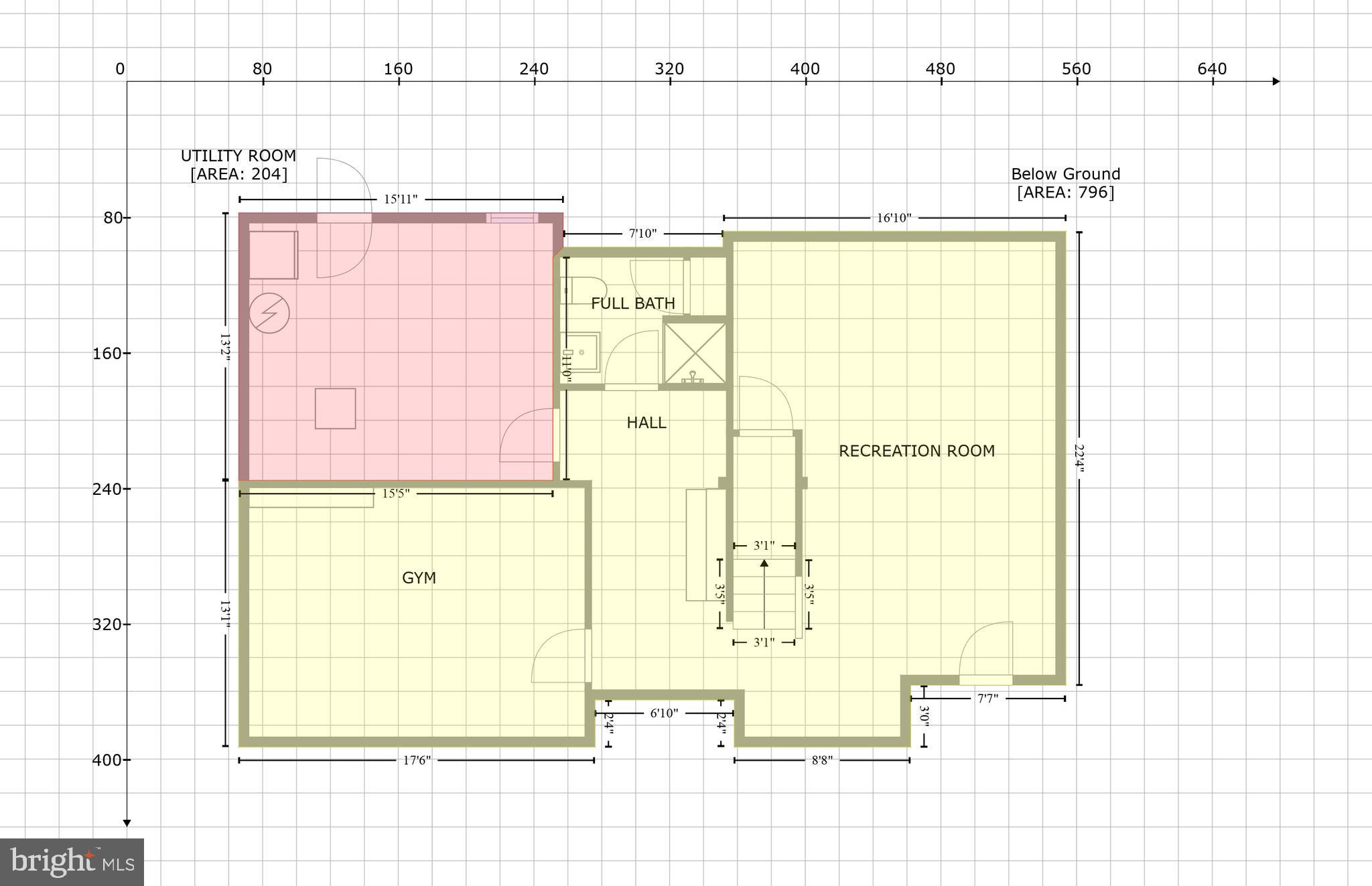 1223 Nottingham Road Westminster, MD 21157 - Photo 72 of 72 GLA Floor Plan
