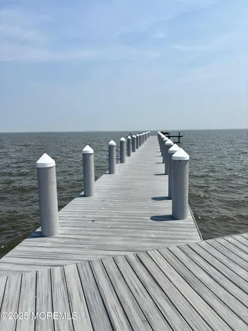 a view of ocean from a balcony