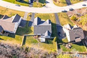 11201 Avening Road Midlothian, VA 23112 - Photo 17 of 20 an aerial view of residential houses with outdoor space and swimming pool
