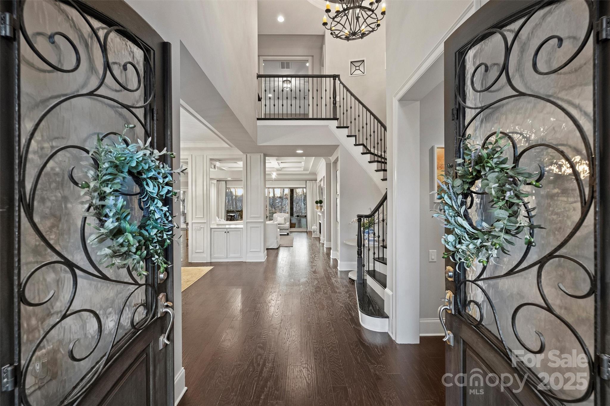 17639 Stuttgart Road Davidson, NC 28036 - Photo 4 of 48 a view of an entryway with wooden floor