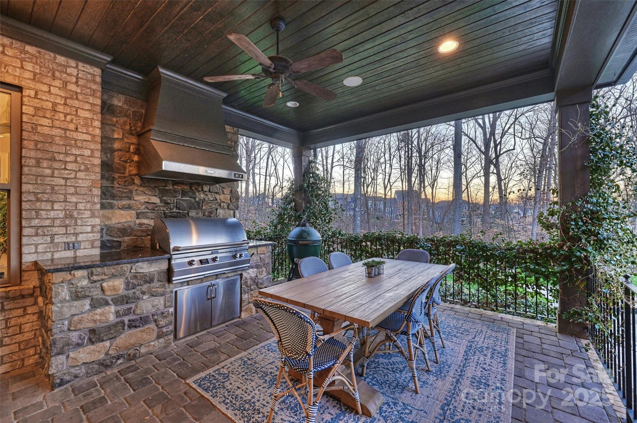 17639 Stuttgart Road Davidson, NC 28036 - Photo 42 of 48 a view of a deck with table and chairs with wooden floor and plants