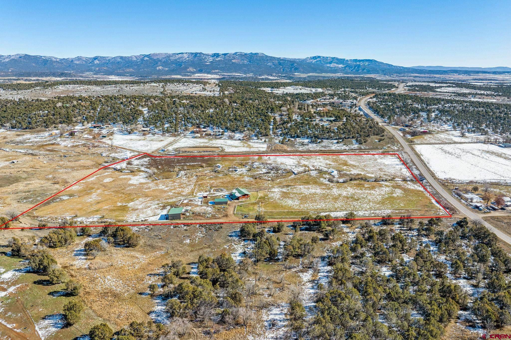 124 Meadow Road Ignacio, CO 81137 - Photo 6 of 37 a view of an ocean and a mountain