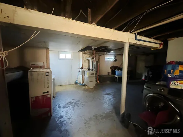 a view of a storage room