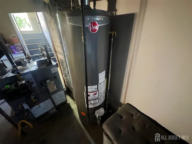 a view of water heater room