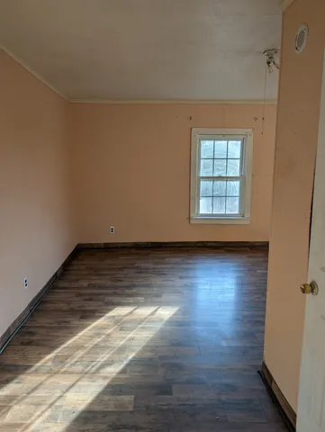 wooden floor in an empty room