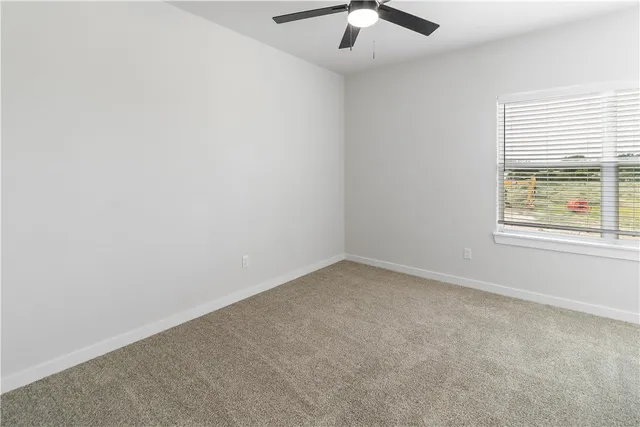 a close view of closet