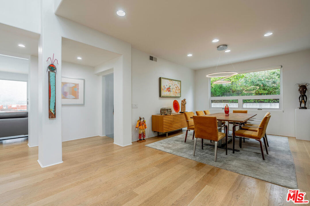 24050 Park Casino Calabasas, CA 91302 - Photo 13 of 43 a view of a dining room with furniture window and outside view