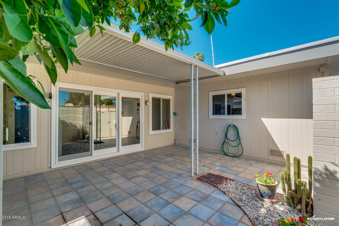 10020 West Royal Oak Road, Unit E Sun City, AZ 85351 - Photo 18 of 31 Rear Courtyard