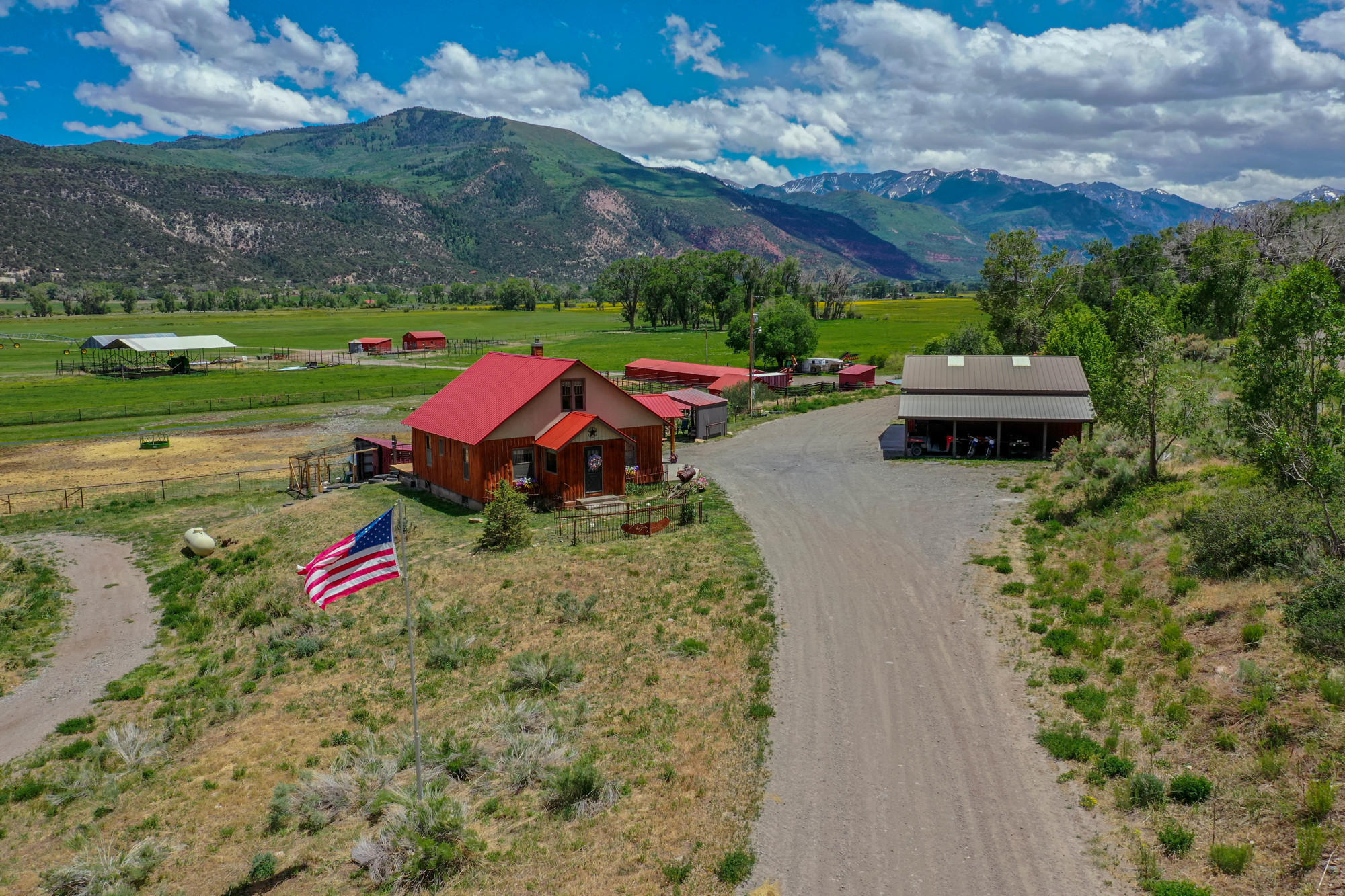 5276 County Road 23 Ridgway, CO 81432 - Photo 21 of 33 a childrens park with lots of swings and slides